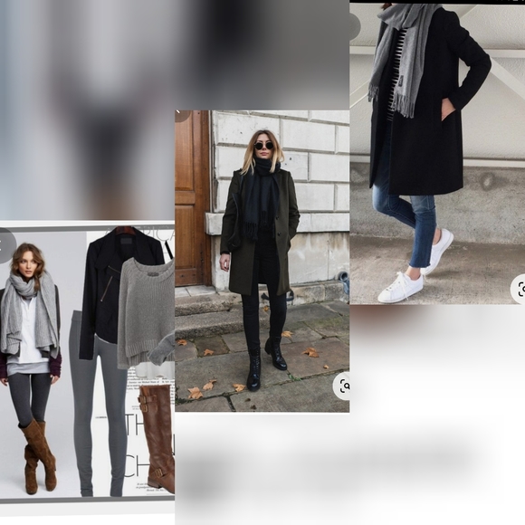 BURBERRY CLASSIC STEEL COLOR LAMBSWOOL SCARF - Picture 5 of 13